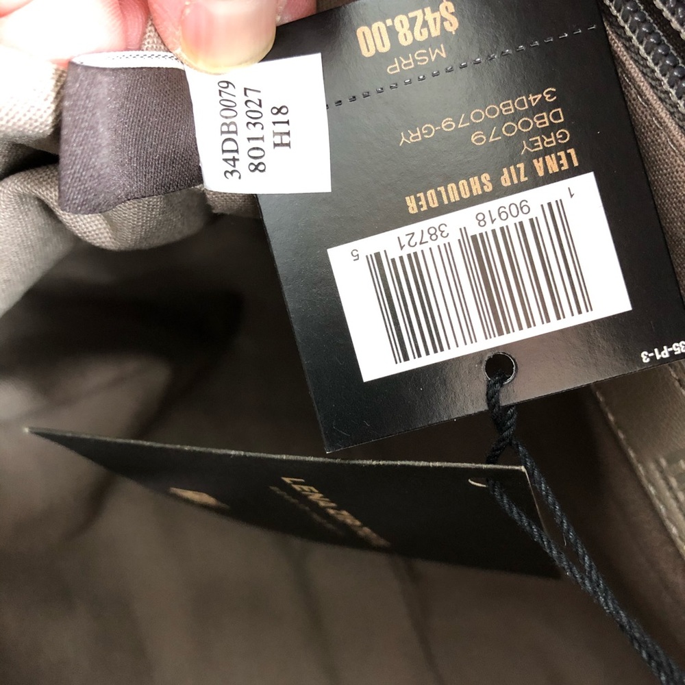 Frye Shoulder bag Grey - Picture 5 of 7